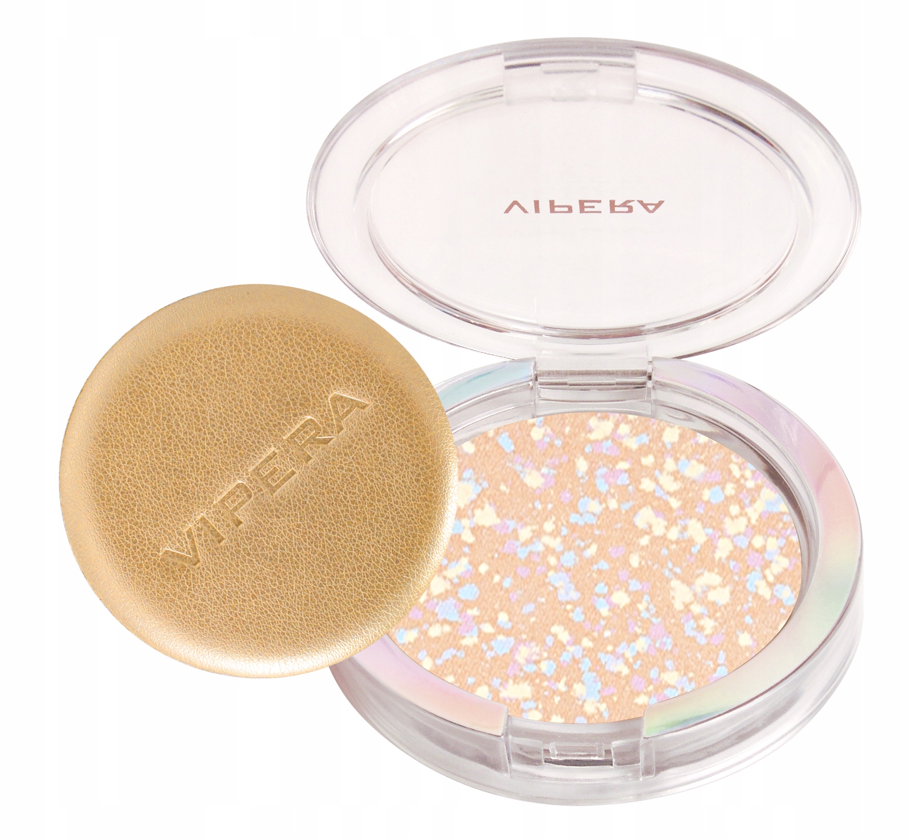Puder Prasowany 404 Collage Light & Color Z Lusterkiem I Puszkiem
