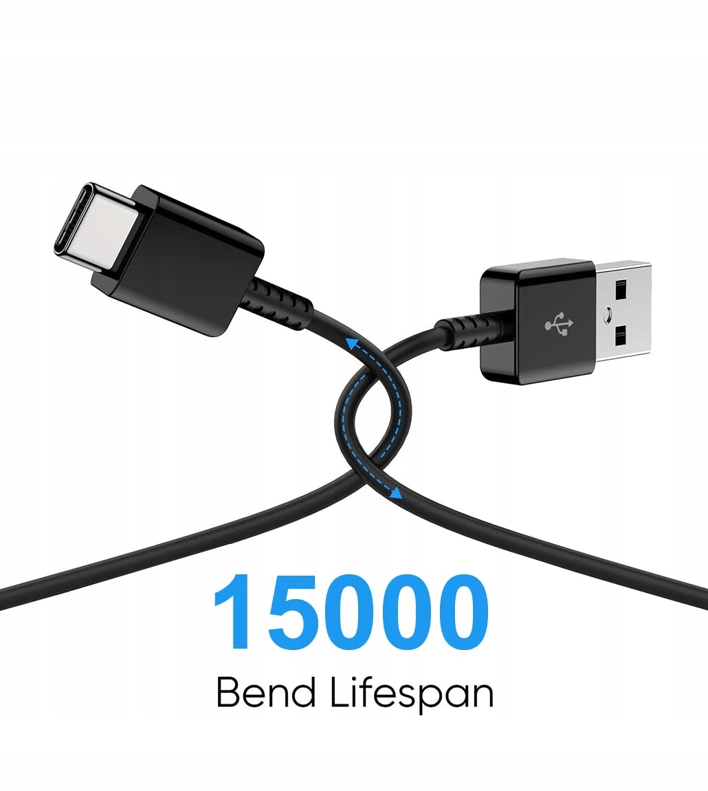 2 sztuki wtyczek USB do ładowarki, zasilacz z kablem USB C Do Smsungów — miniatura 2