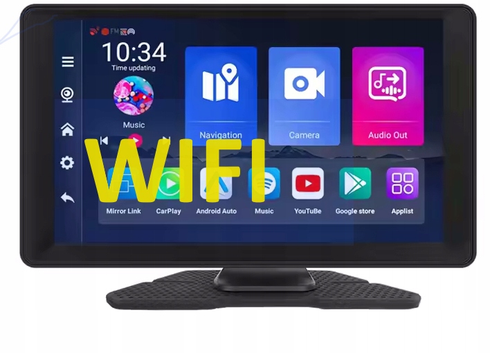 Automobilový displej Rekordér Carplay Rádio Kamera Navigácia Android 14 6 Gb