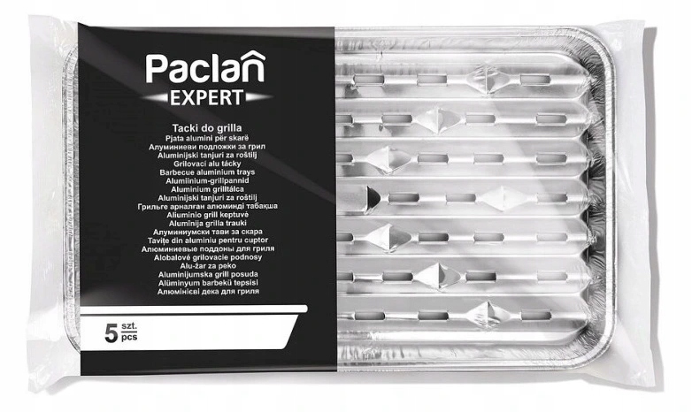 

Tacki Aluminiowe Na Grilla do Piecenia 5 sztuk