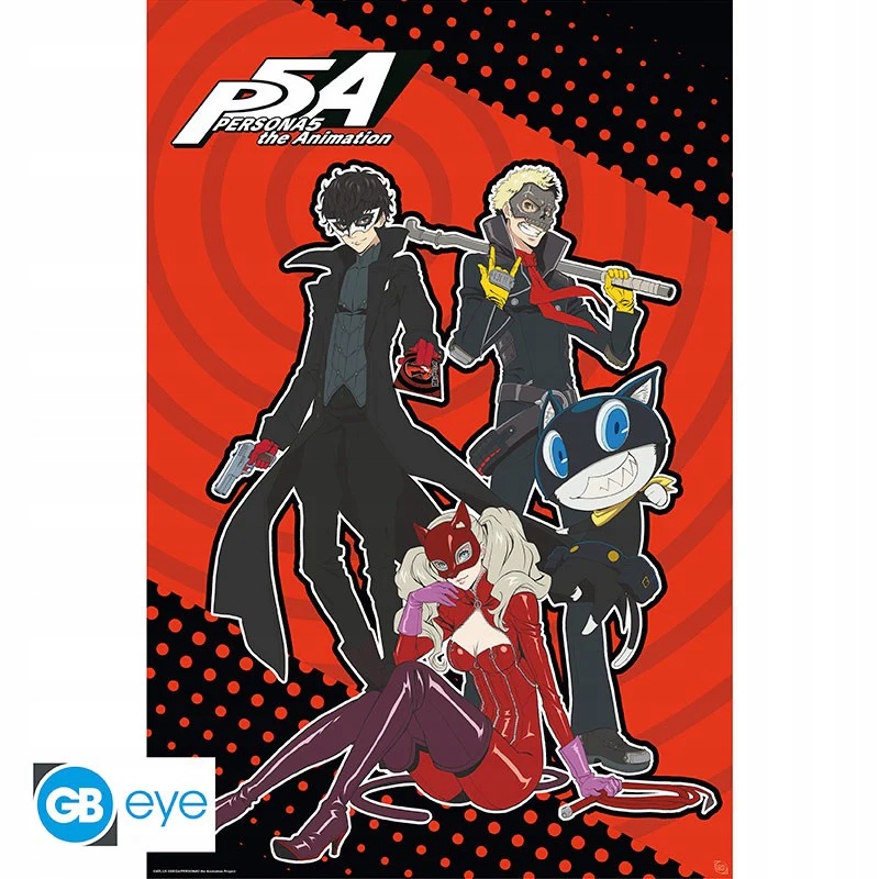 Persona 5 Phantom Thieves Maxi Poster Plakat 61 X 91.5cm