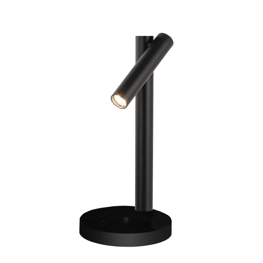 Čierna jednoduchá stolová lampa Yabu 2031 Antigo