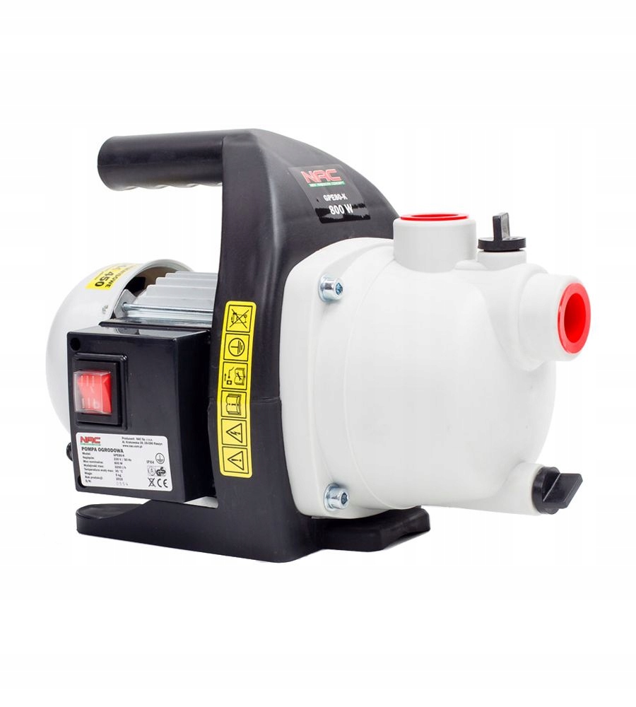 Záhradná pumpa na vodu Nac 800 W 3200 l/h