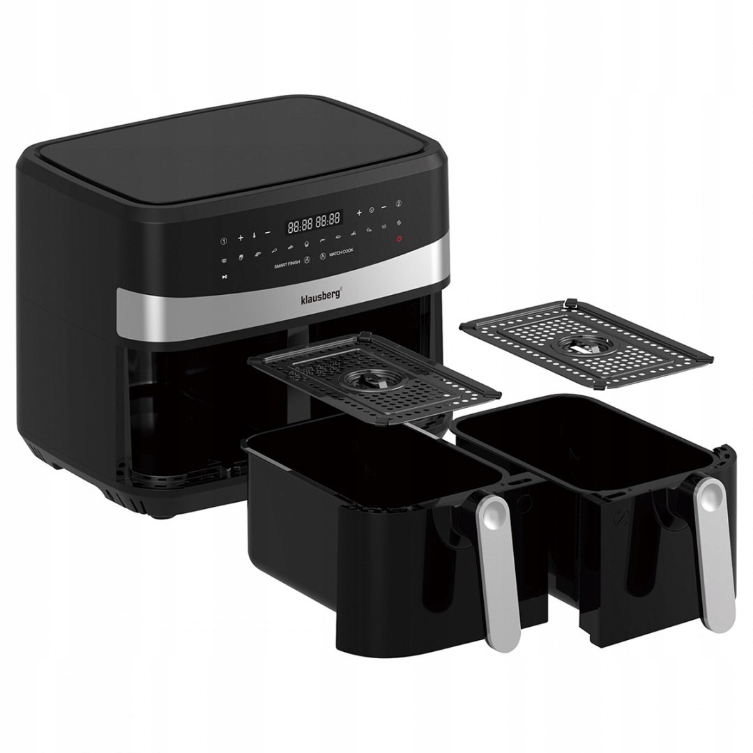 FRYTOWNICA BEZTŁUSZCZOWA 2 x 4,5L KLAUSBERG KB-757 Model KB-7573