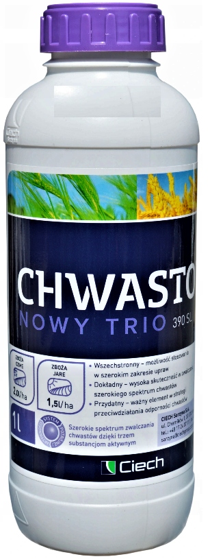 

Chwastox Trio 390SL 1L Chwasty W Trawie Zbóż 2024R
