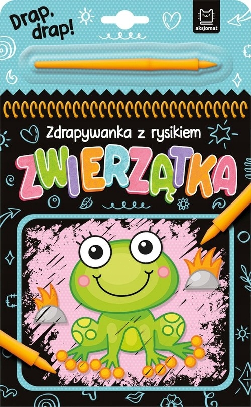

Zwierzątka Zdrapywanka z rysikiem