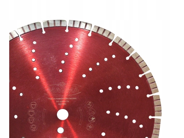 TARCZA DIAMENTOWA 350mm PROFESJONALNE CIĘCIE BETON Kod producenta MST350