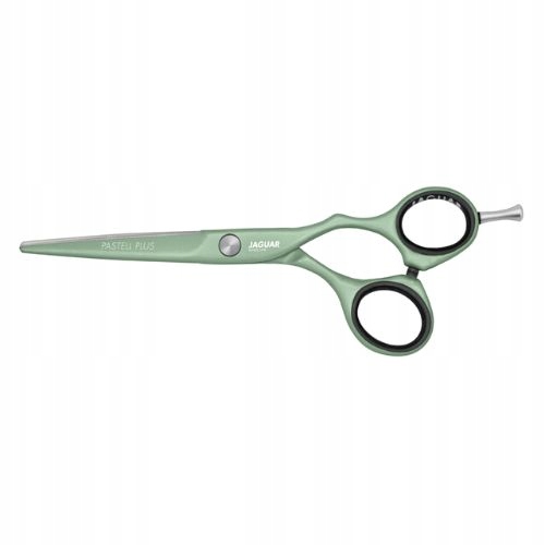 Kadeřnické nůžky Jaguar Pastell Plus Crane Matcha 5,5" White Line