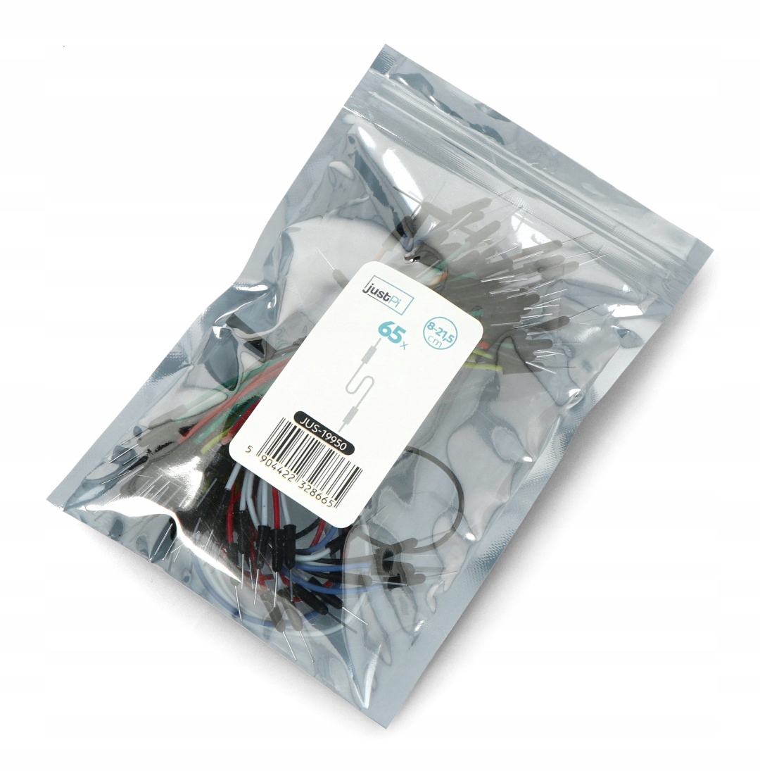 Przewody połączeniowe męsko-męskie justPi - 65szt. Model b/d