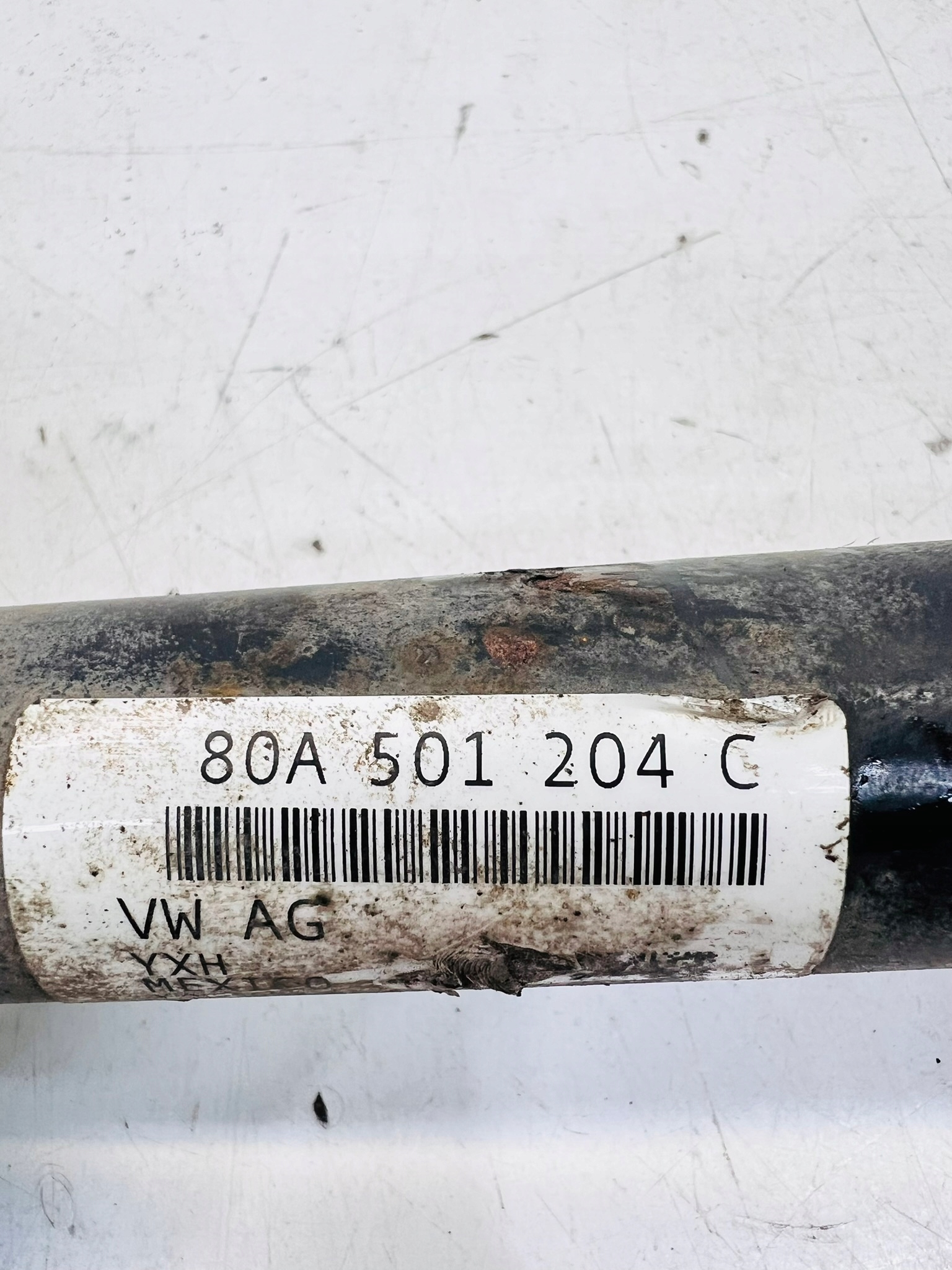 semi-axis right rear part AUDI Q5 FY 80A 80A501204C
