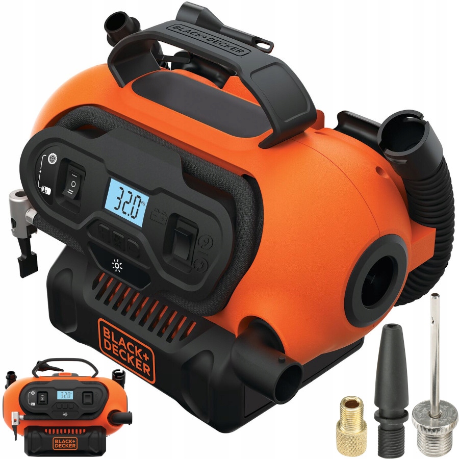 

Kompresor 12V 18V 230V Black Decker BDCINF18N