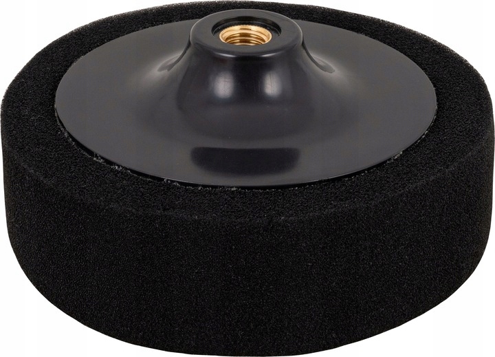 Gąbka Polerska M14 150 mm Średnia Czarna Dysk Polerski