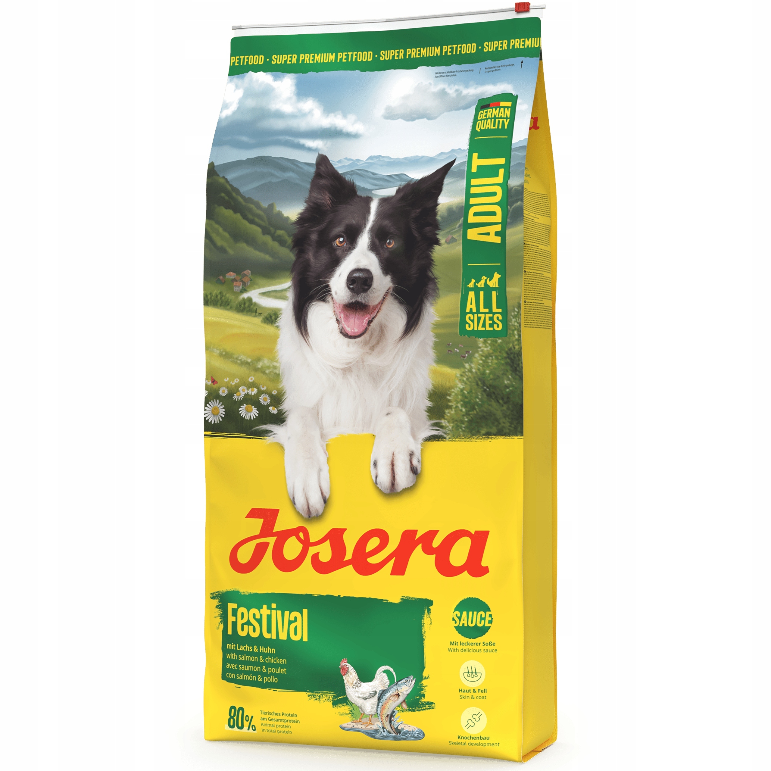 Josera Adult Festival Sucha karma dla psa dorosłego z łososiem i kurczakiem