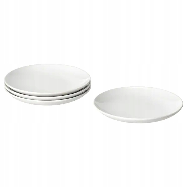 

Ikea Godmiddag Talerzyk biały 20 cm 4szt