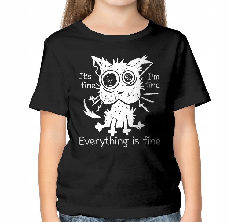 

Koszulka z kotem Duży Wybór Wzorów Kotek