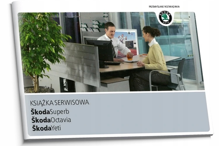 Skoda Čistá polská servisní kniha