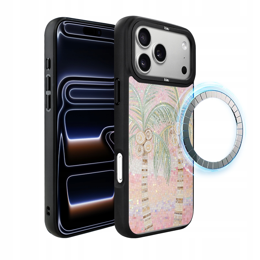 Pouzdro pro iPhone 17 Pro Max Ibizu DropGuard Matt s MagSafe, Italská zahrada