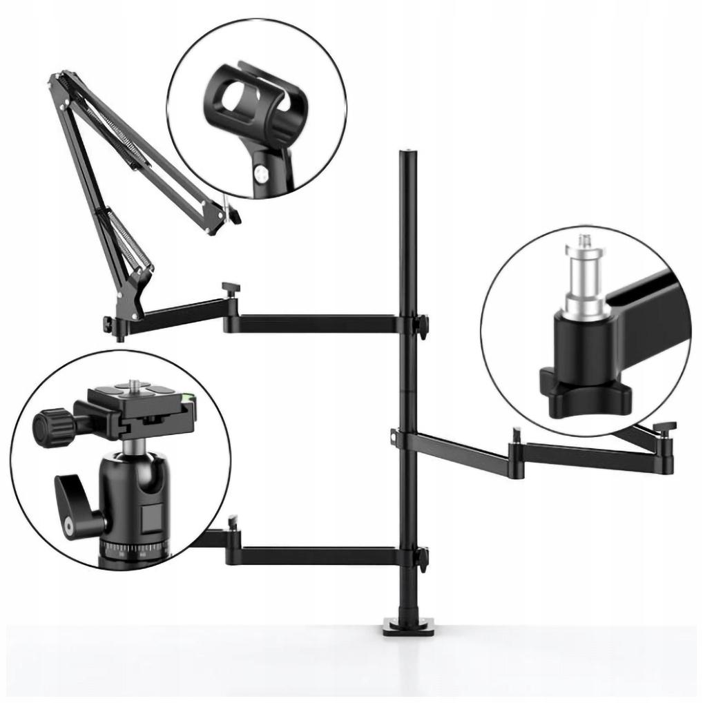 Studiový stolní držák pro Led lampu Ulanzi Stand