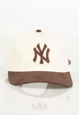 Čepice Dad Hat New Era Suede Visor 9Fifty béžovohnědá