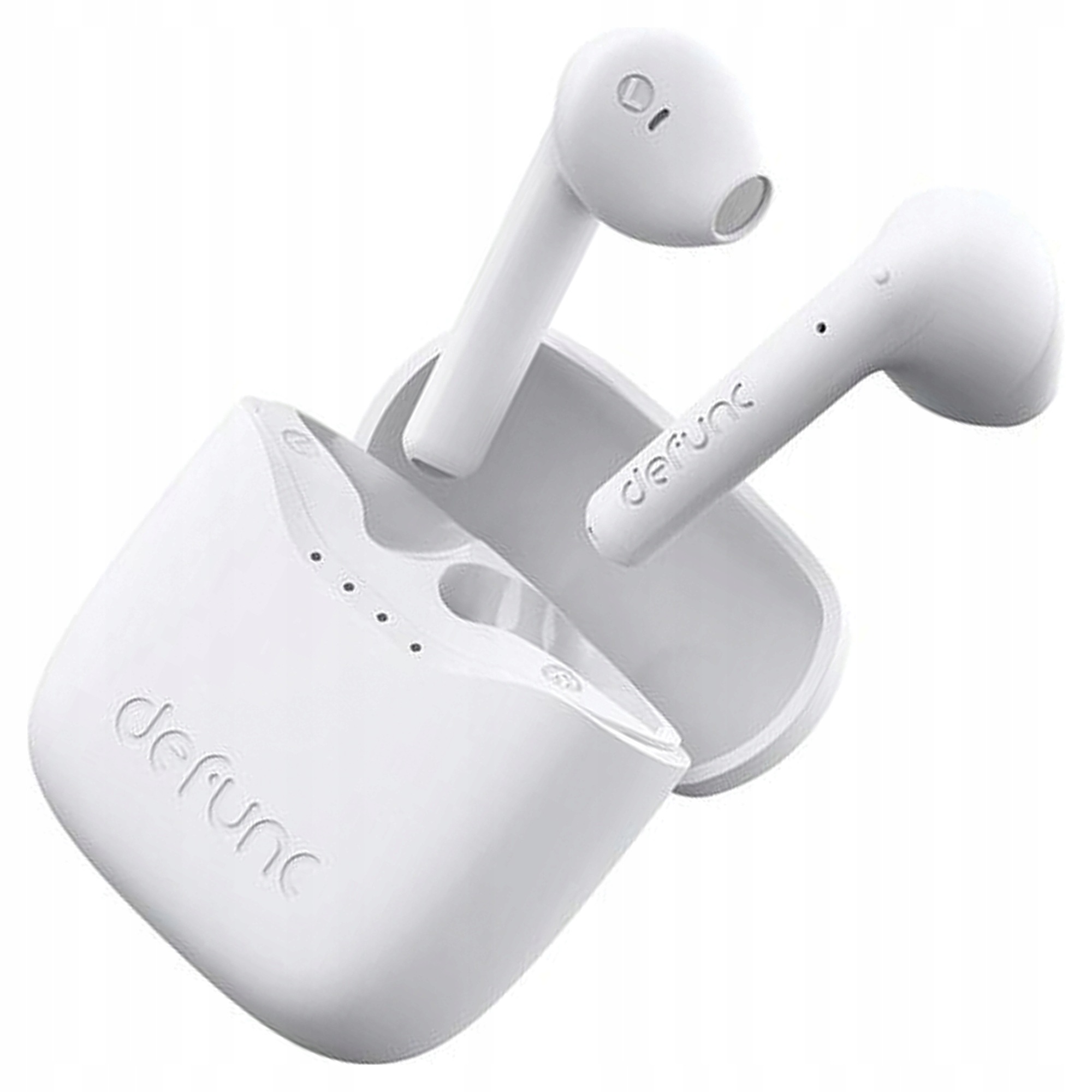 DeFunc Bezdrátová sluchátka Bluetooth 5.3True Lite bílá/bílá 71464