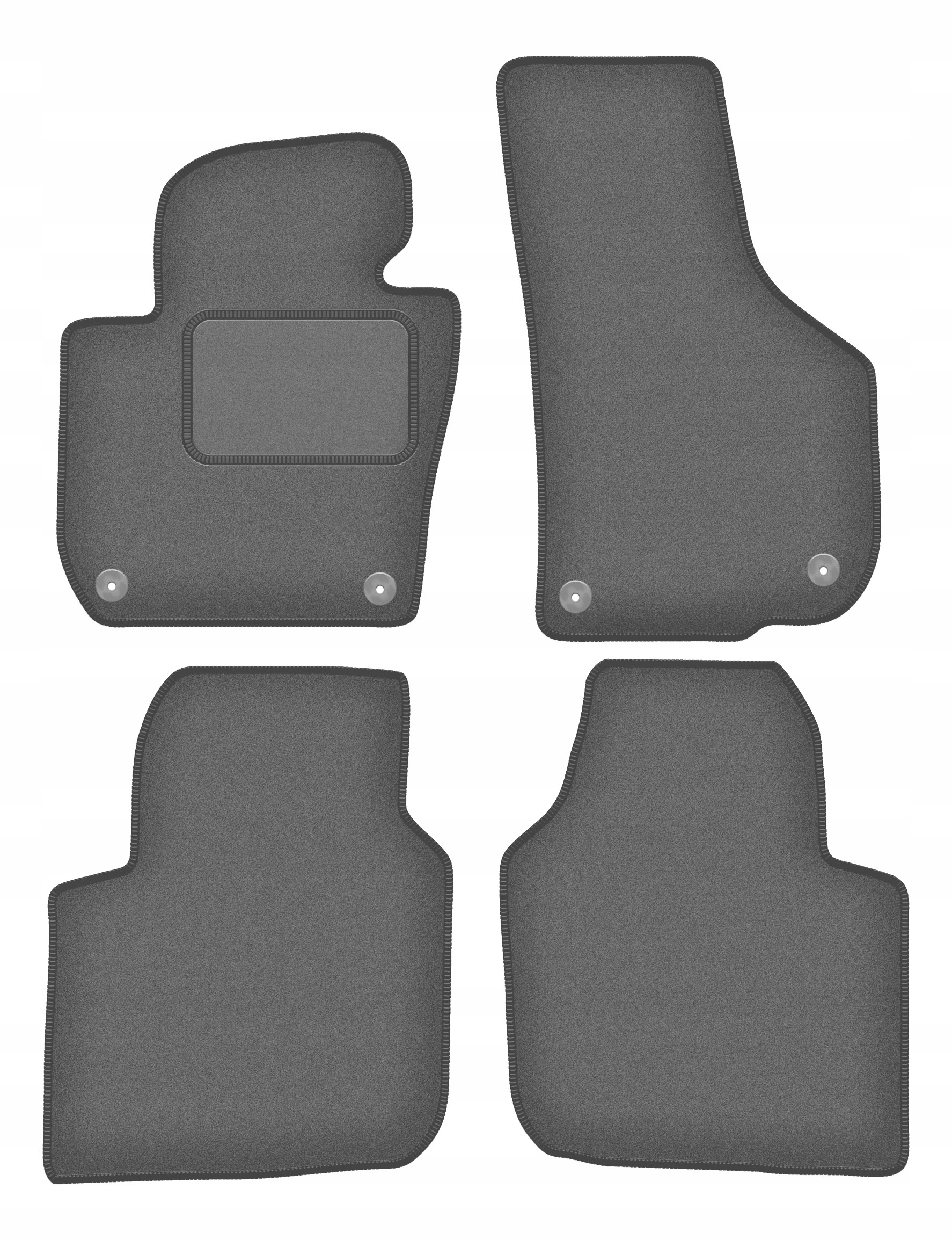 Automobilové velurové koberce pro: Škoda Superb II Long sedan, kombi