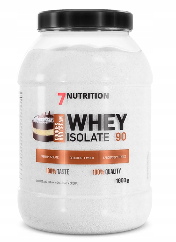 7 Nutrition Whey Isolate 90 1000 g sušenky