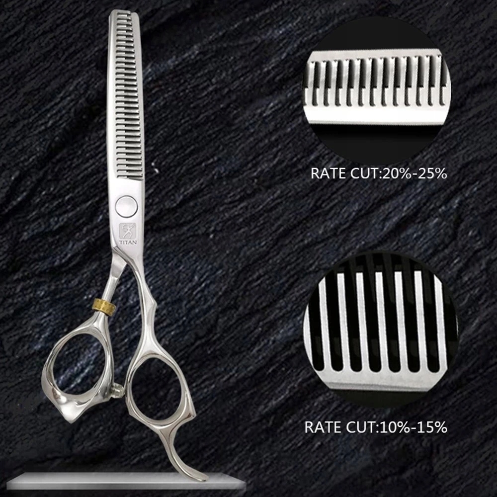 Kadeřnické trimovací nůžky 6,3" Titan T3D630V Acrm Professional