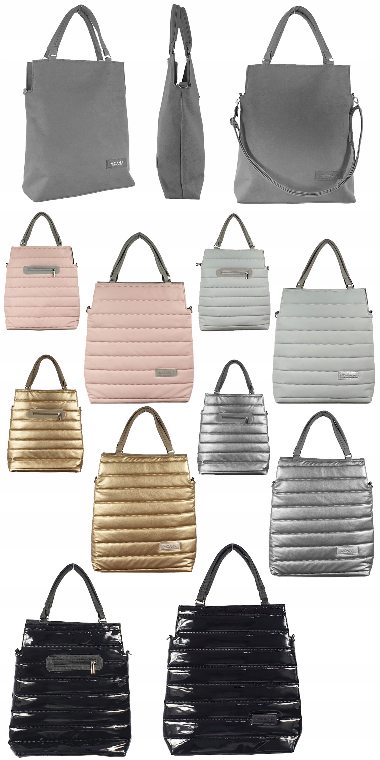 TOREBKA LEWANDOWSKA TORBA CARINE PASTELE I KOLORY Kolor okuć inny