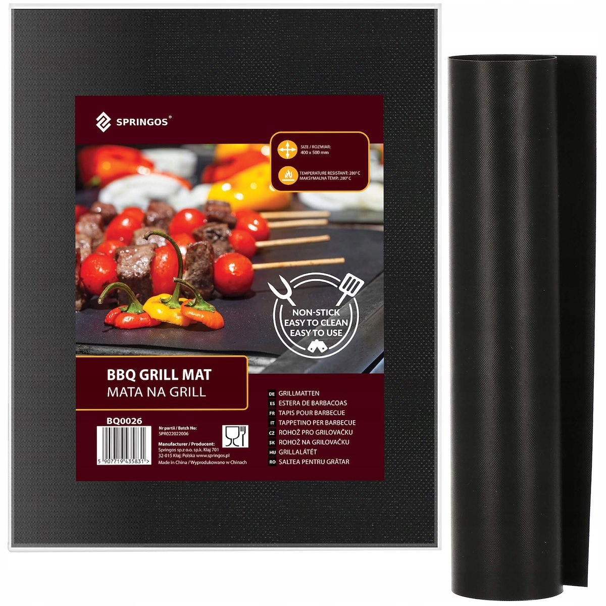 

Mata Na Grill Tacka Teflonowa Do Pieczenia 50x40