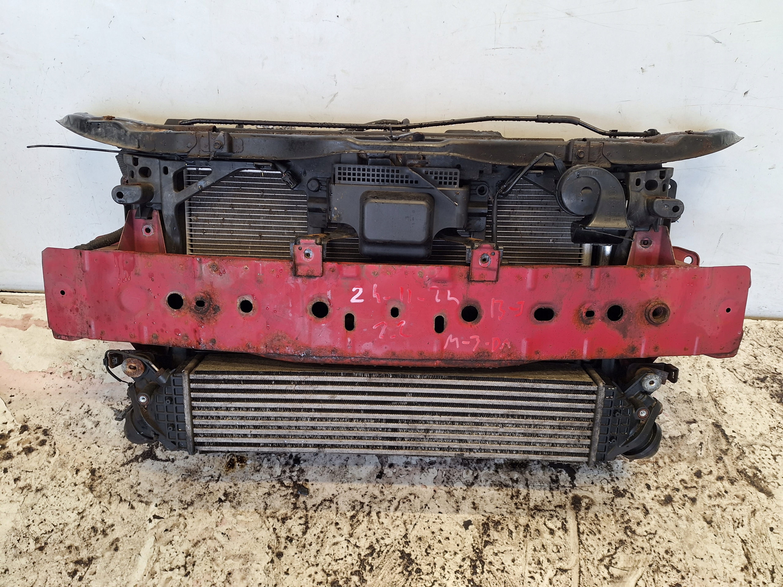 MAZDA 3 BM 13-17 support panel for radiators 2.2D