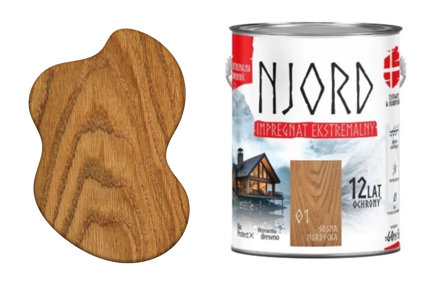 Njord Impregnat ekstremalny Njord Sosna nordycka 5L