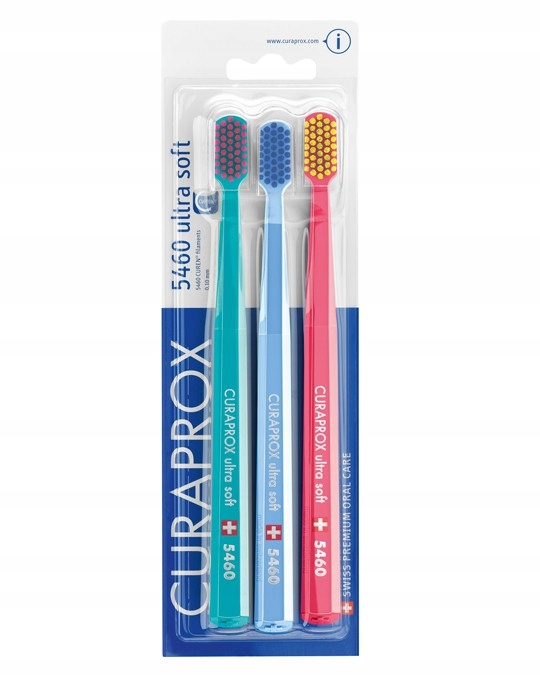 

Szczoteczka do zębów Curaprox 5460 Ultra Soft 3pak