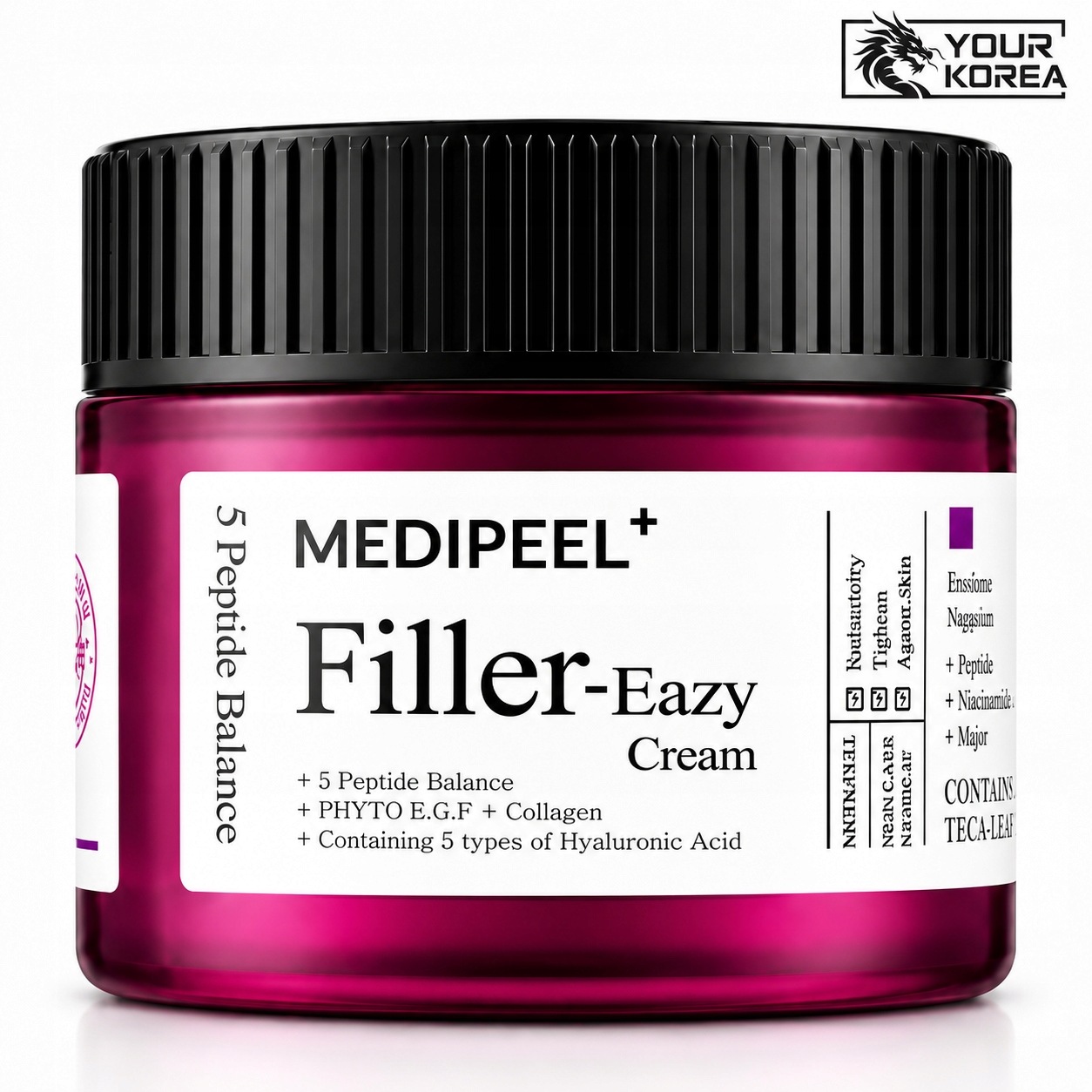 Medipeel Eazy Filler Cream Krem-wypełniacz z peptydami i Egf, 50ml