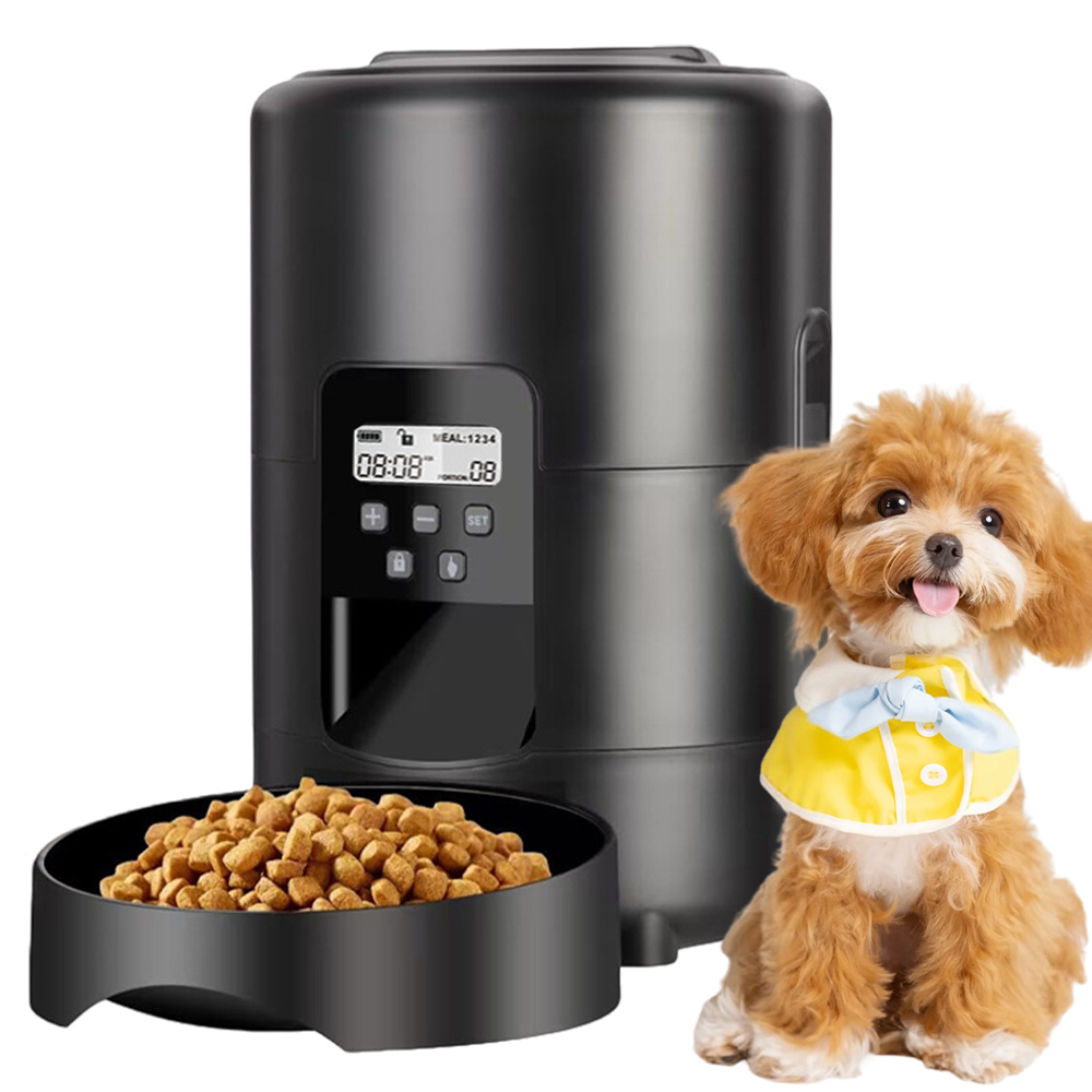 LCD Automatický Dávkovač Misky Na Krmivo Inteligentní Čas Pro Psa Kočku 2L
