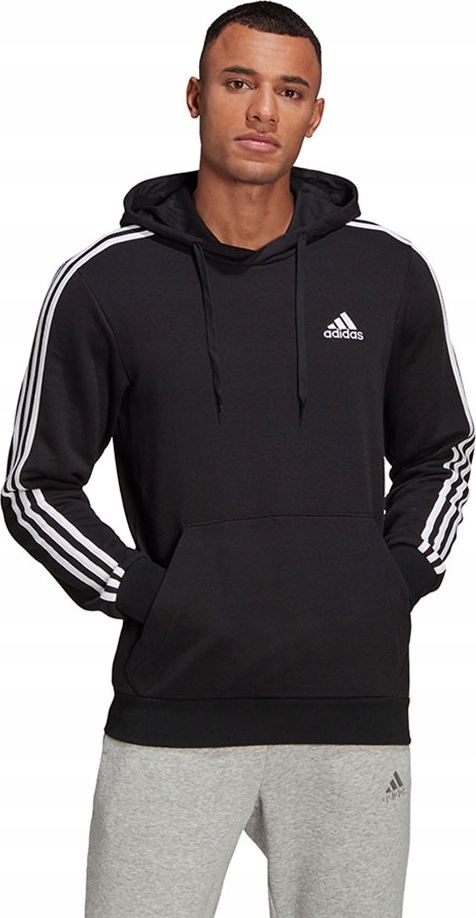 Pánská Mikina Adidas Essentials Hoodie Dresová Černá vel S