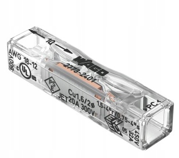 Szybkozłączka Wago 2773-2401 0,75-4 mm² 10 szt.