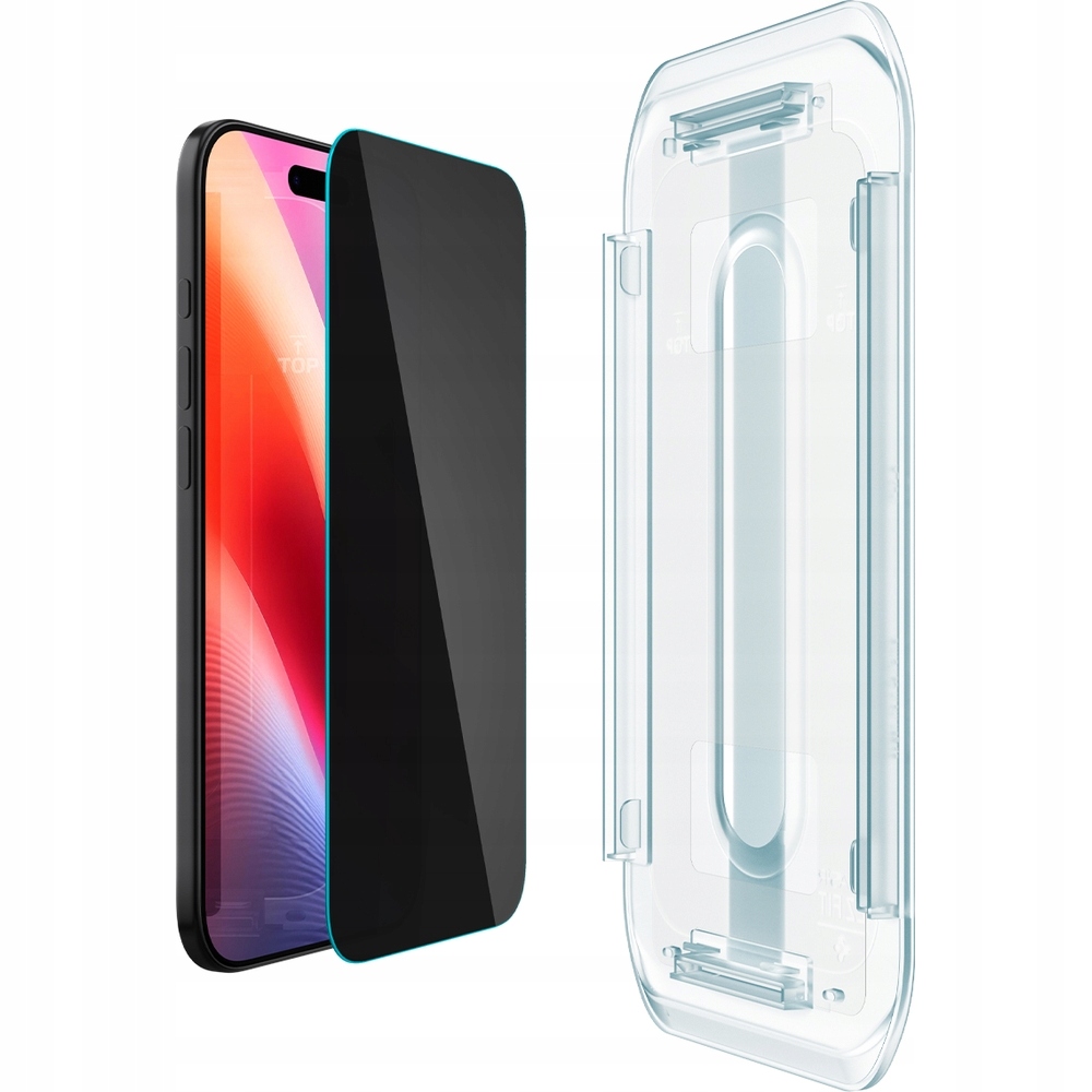 Szkło prywatyzujące do iPhone Air, Spigen Ez Fit Privacy Ac 2P +aplikator
