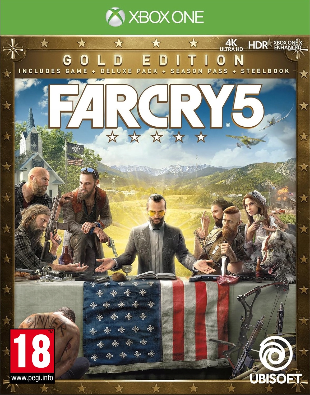 FAR CRY 5 GOLD EDITION XBOX ONE XBOX SERIES X/S KOD KLUCZ