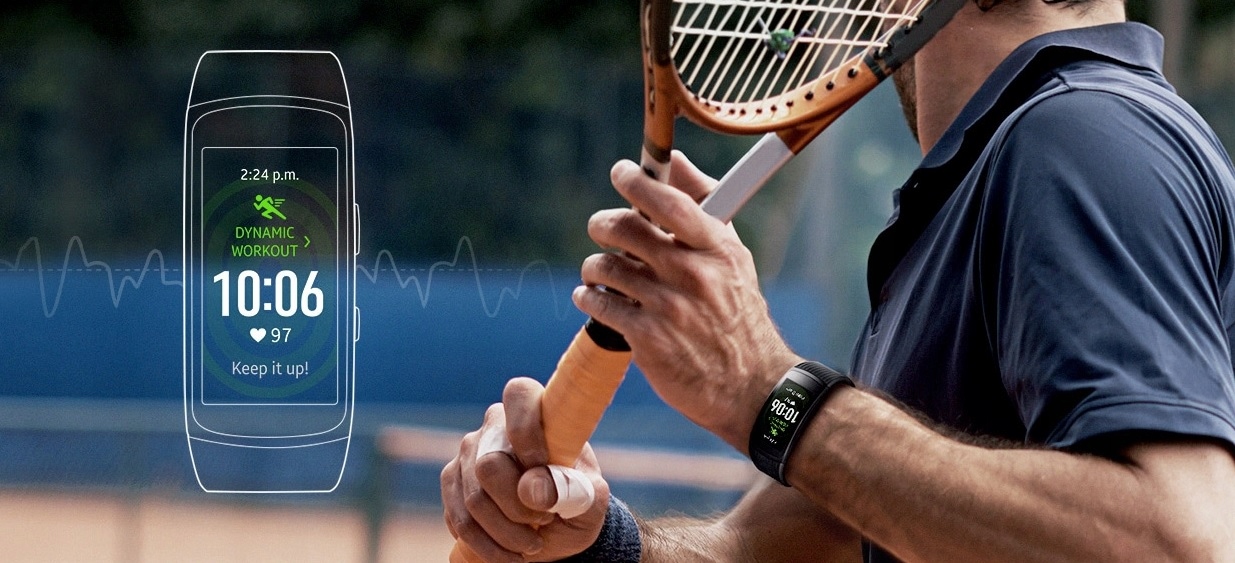 Opaska SAMSUNG GALAXY FIT2 |SM-R220| CZARNA OEM Rodzaj pasek