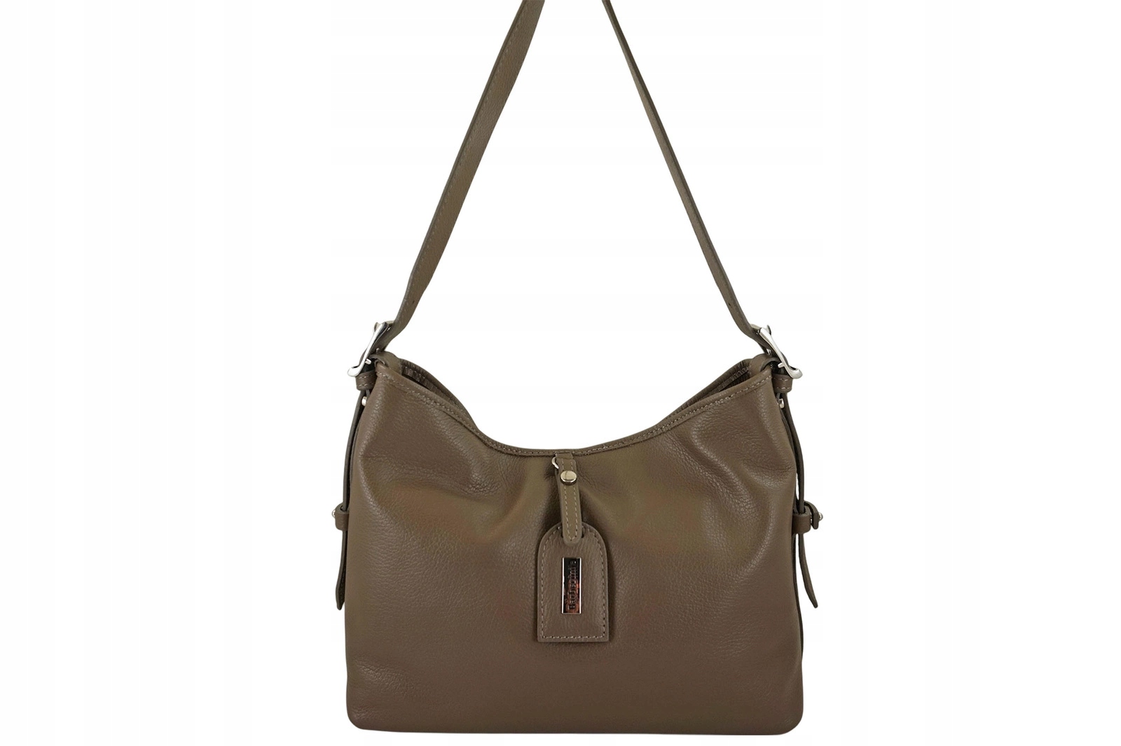 Každodenní dámská kabelka přes rameno Tmavě béžová