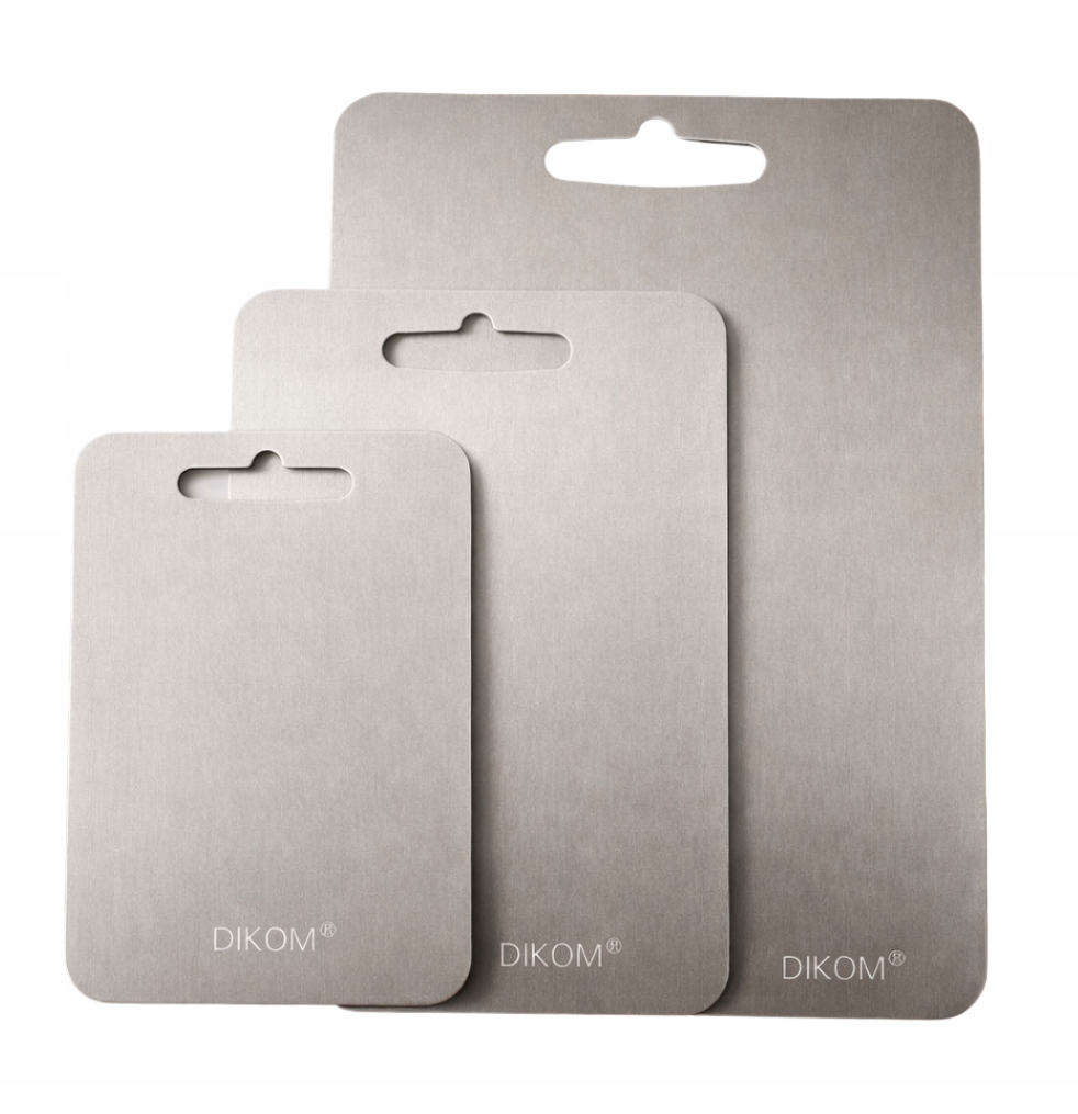 Doska Na Krájanie Z Nerezovej Ocele 3ks Premium Sada 2,8 kg