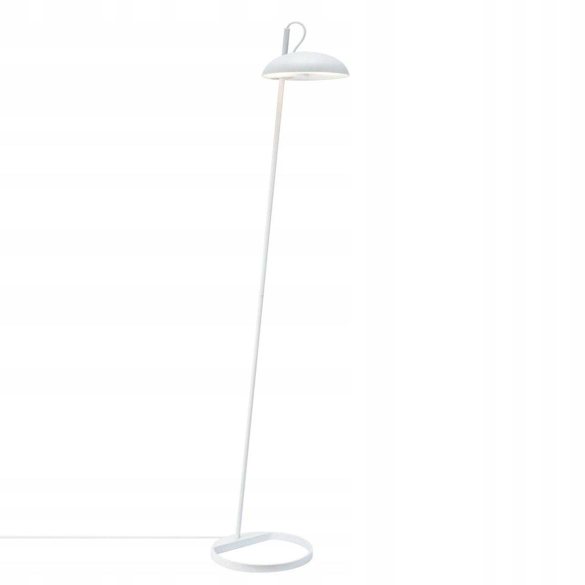Nordlux Versale stojacia lampa biela, škandinávsky dizajn, 140 cm, G9
