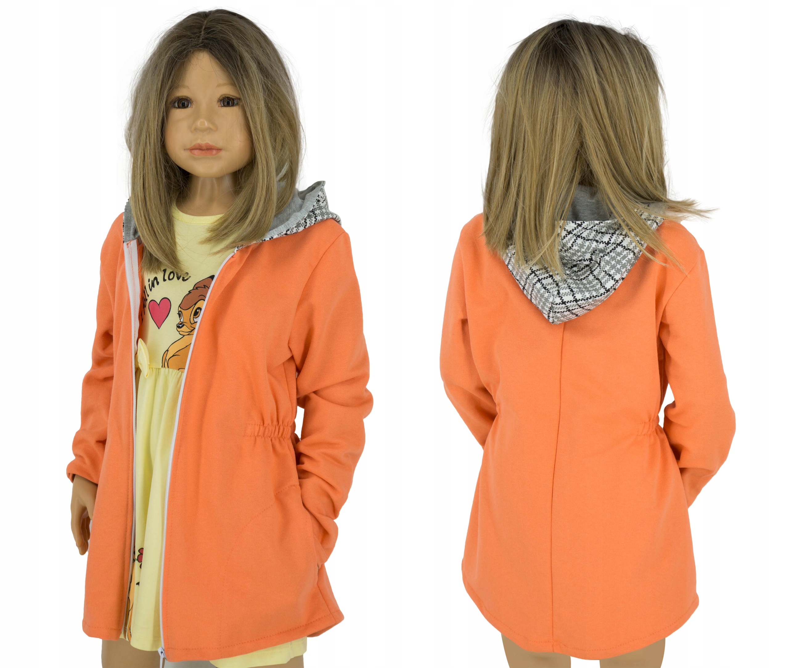 

W015 Bluza Parka Wery kratka Pl rozmiar 122