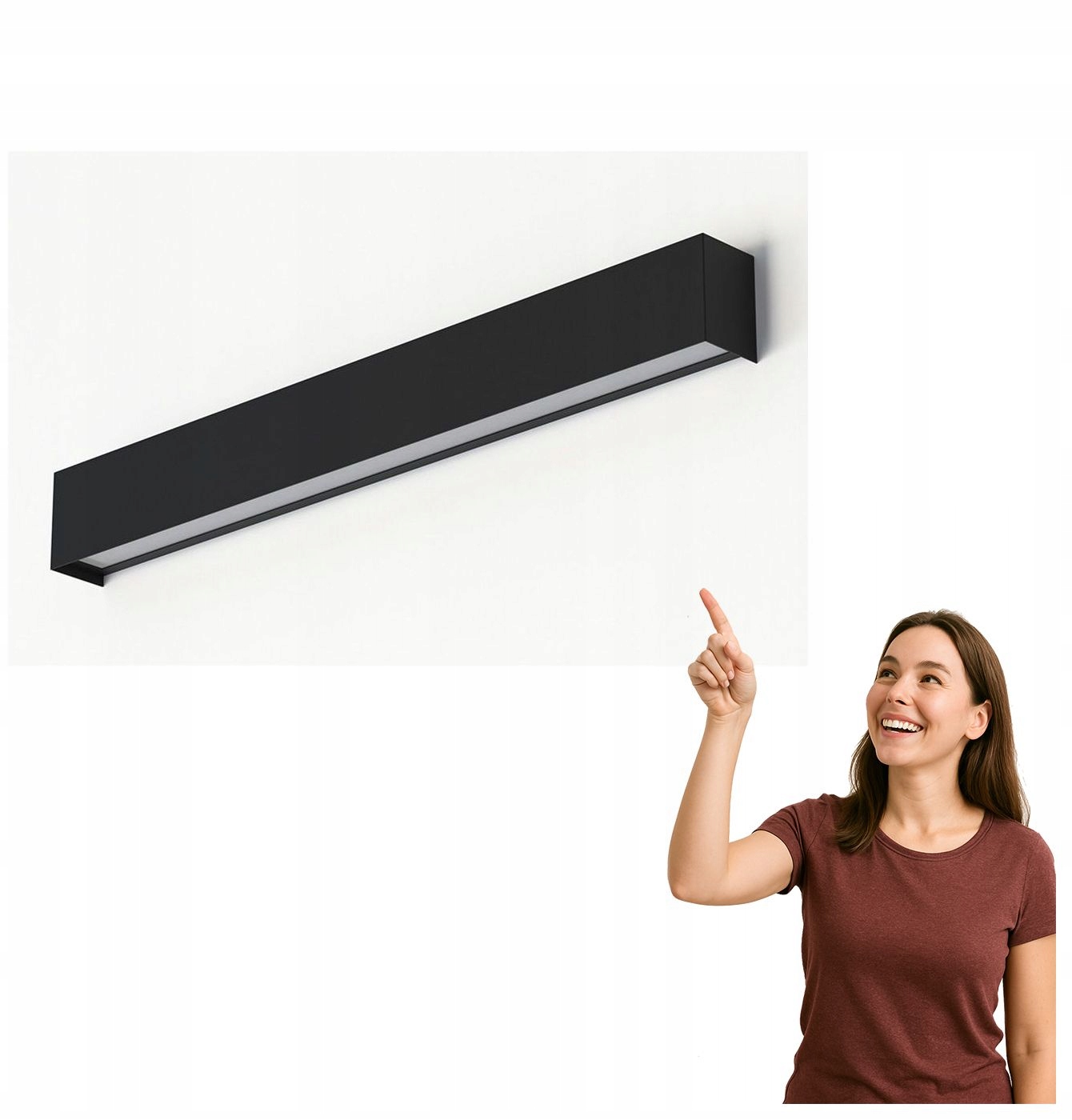 Nástenná lampa Straight S 7596 Nowodvorski