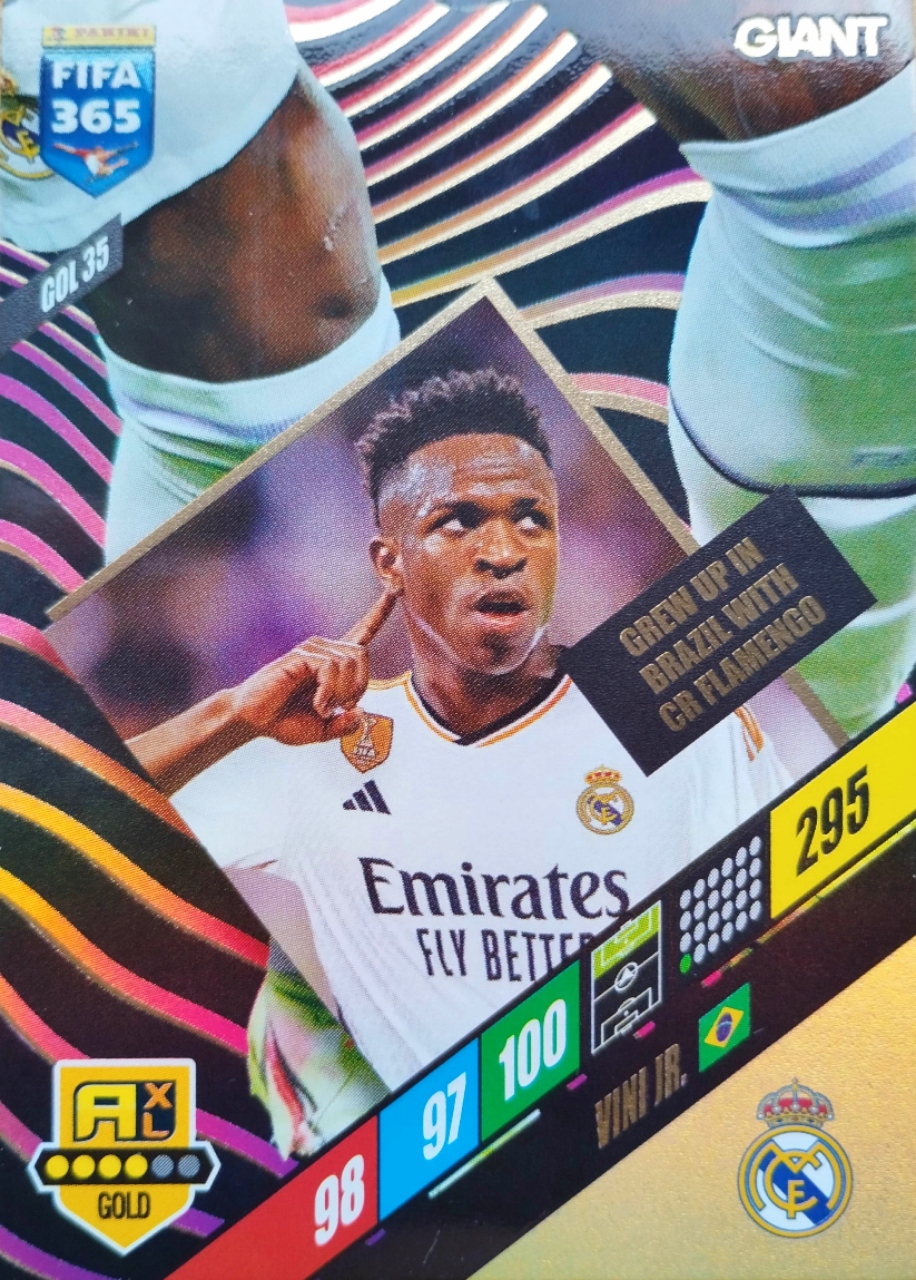 Fifa 365 2024 Gold Gol 35 Giant Vinicius Jr