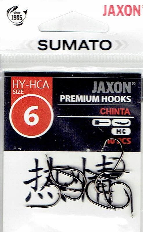Haczyki Jaxon Sumato Hy-hca rozmiar 6 Karp Lin
