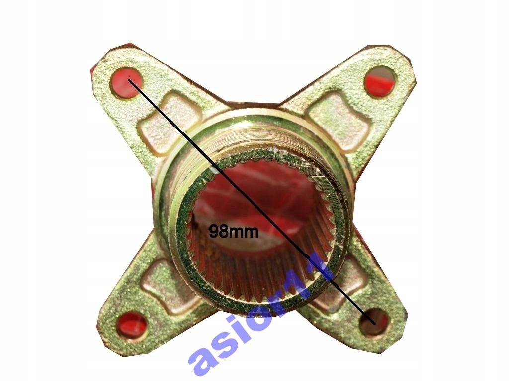 MOCOWANIE PIASTA TARCZY HAMULCOWEJ TYŁ Quad BASHAN 300 bs300s-18 Producent Bashan