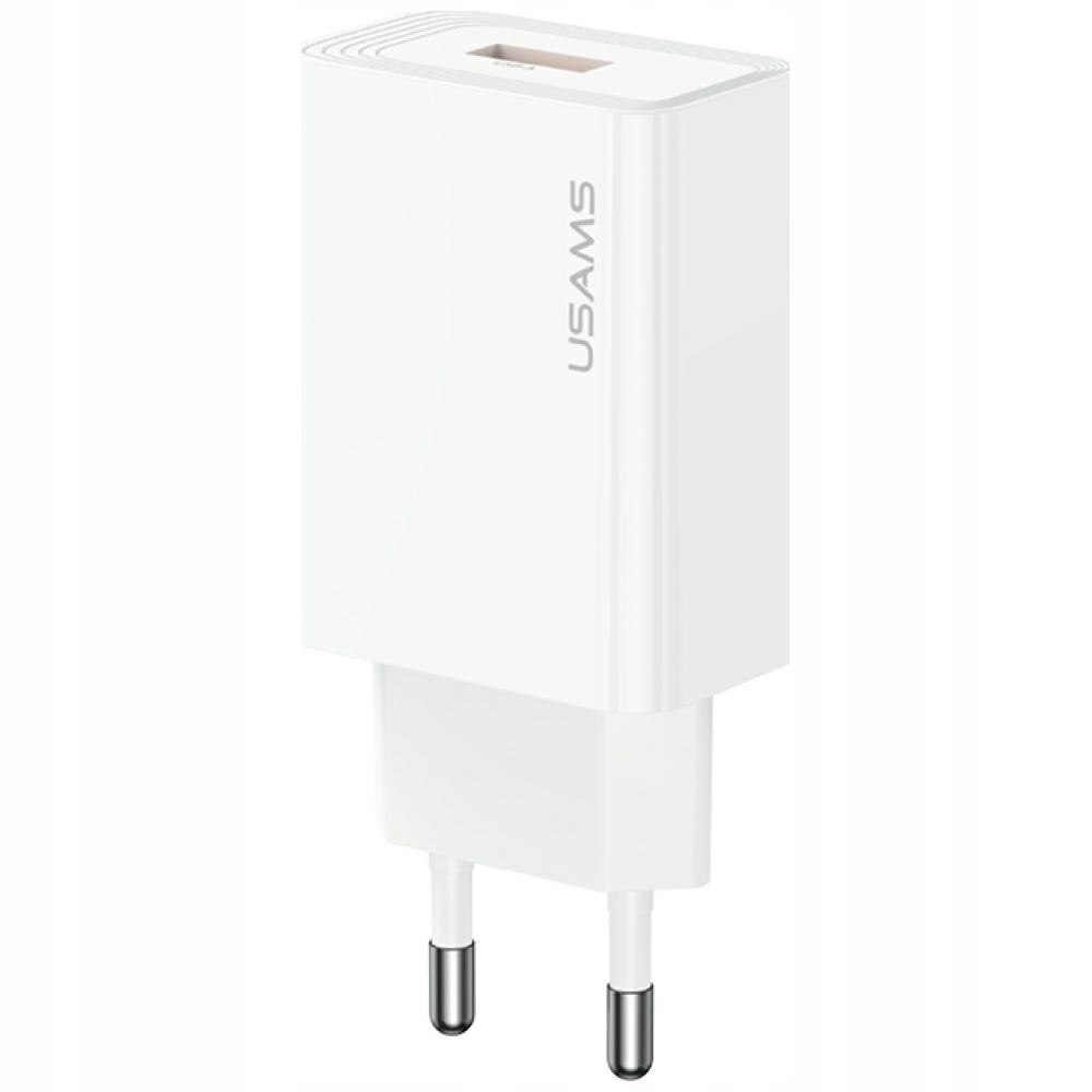 Ładowarka sieciowa Usams T69 18W Usb-a biały