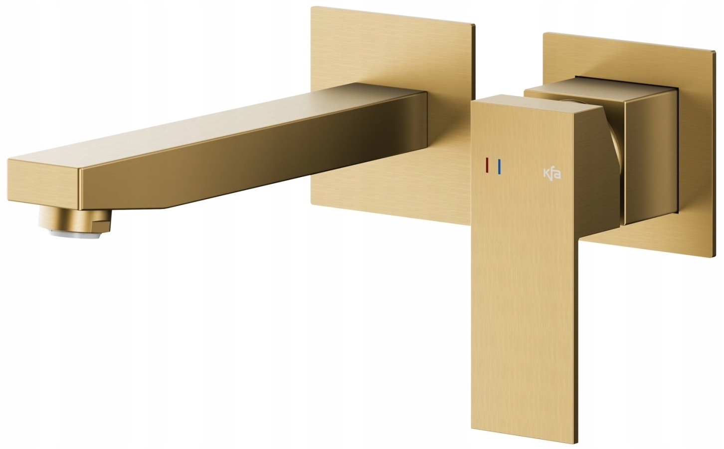 Kfa Podomietková Umývadlová Batéria Logon, Brushed Light Gold Pvd