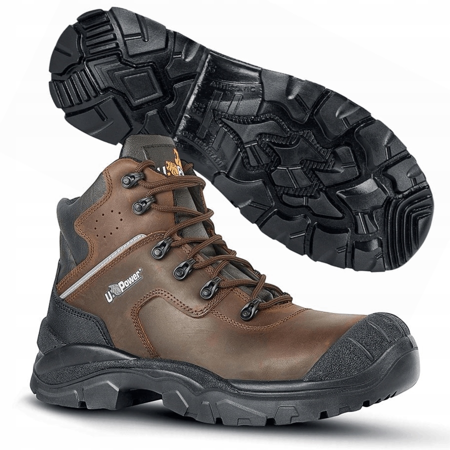 Trzewiki Buty Robocze Bhp Podnosek Wkładka U-power Greenland Uk s S3S 47